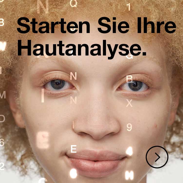 Starten Sie Ihre Hautanalyse.