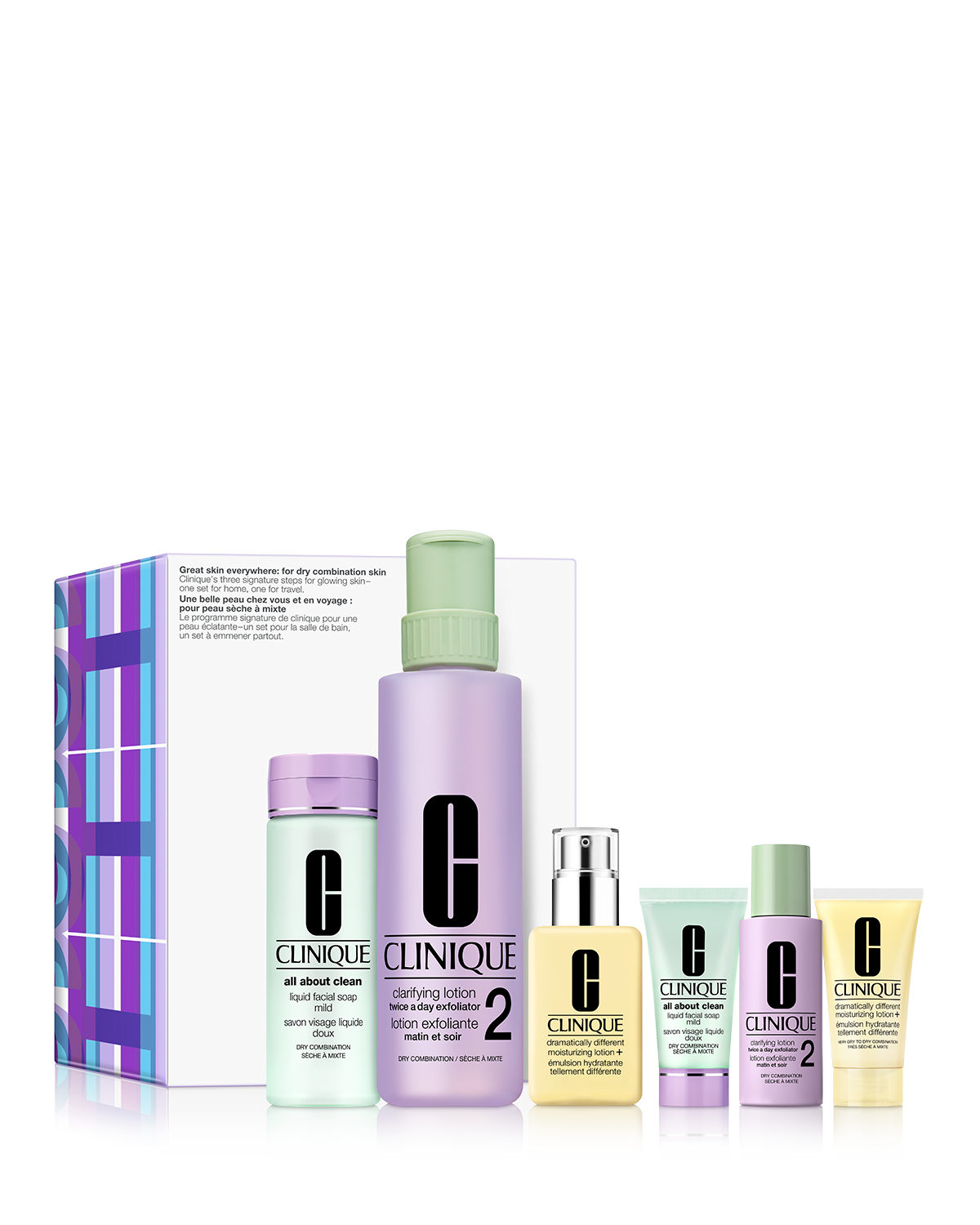 Great Skin Everywhere Skincare Set: For Dry Combination Skin