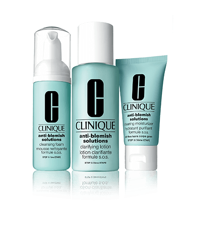 Anti-Blemish Solutions 3-Schritte-Systempflege Set