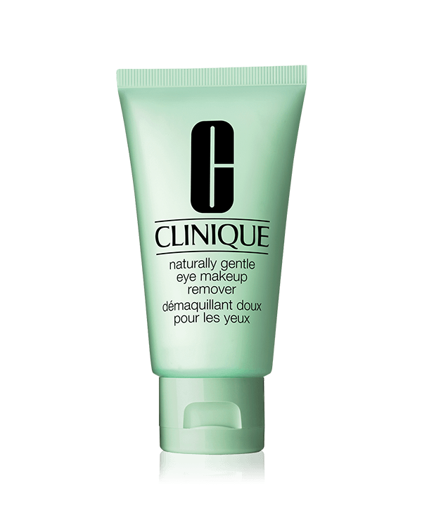 Naturally Gentle Eye Makeup Remover, Clinique&#039;s gentlest eye makeup remover. Soothes as it dissolves makeup. All skin types.