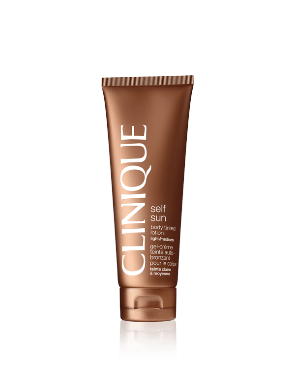 Self Sun&amp;trade; Body Tinted Lotion Medium/Deep, Instant bronzing lotion shows where it goes. Develops into a deep &quot;tan.&quot; Oil-free.