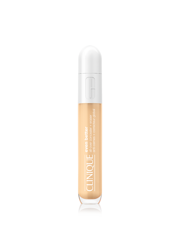 Even Better Concealer, Der leichte Concealer mit hoher Deckkraft perfektioniert und beseitigt Augenschwellungen. Der zweiseitige Applikator enthält auf der einen Seite eine Spitze, aus der die Flüssigkeit gedrückt wird, auf der anderen Seite ein Schwämmchen um den Concealer zu Verblenden.