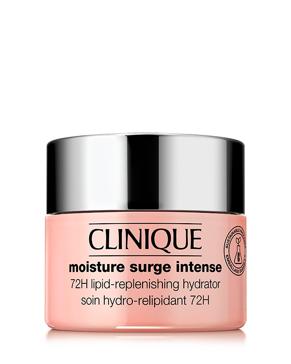 Moisture Surge™ Intense 72-Hour Lipid Replenishing Hydrator, Dank der neuen Formel, sorgt das reichhaltige Cremegel für einen sofortigen Feuchtigkeitsschub, der 72 Stunden anhält - auch wenn Sie Ihr Gesicht waschen sollten. Mit barrierestärkenden Lipiden und beruhigendem Cica. Ölfrei.