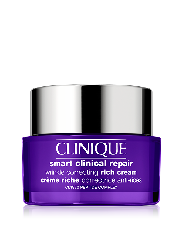 Clinique Smart Clinical Repair™ Wrinkle Correcting Rich Cream, Répare, repulpe et hydrate.