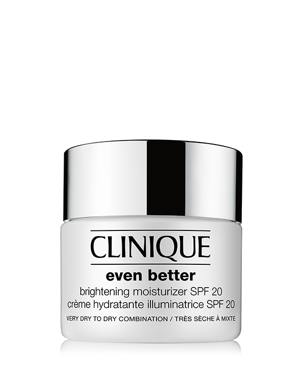 Even Better Brightening Moisturizer SPF 20, Crème apaisante non gasse, contient des ingrédients capables de briser et réduire les taches pigmentaires en exfoliant la peau. Son SPF aide à prévenir de nouveaux dommages. La peau est instantanément plus lumineuse. Appliquez quotidiennement pour obtenir un teint plus uniforme. &lt;br&gt; &lt;br&gt;