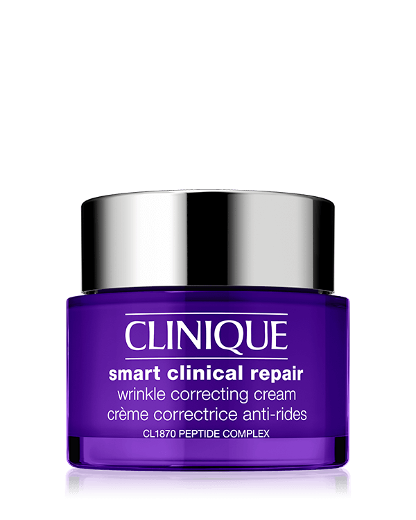 NEW Clinique Smart Clinical Repair™ Wrinkle Correcting Cream, Diese Feuchtigkeitscreme bekämpft alle wichtigen Zeichen der Hautalterung und nährt die Haut und sorgt für ein glatteres, jüngeres Aussehen.