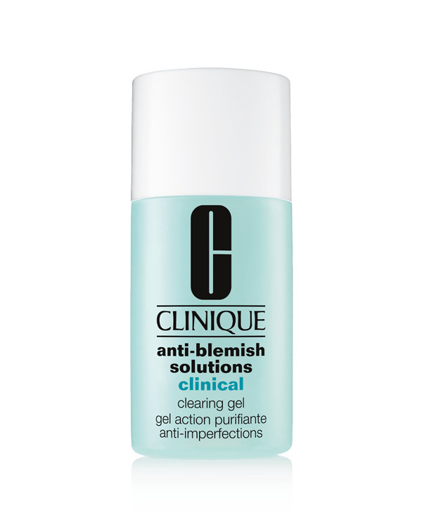 Anti-Blemish Solutions Clinical Clearing Gel, Gel für lokale Unreinheiten für porentiefe Reinheit.