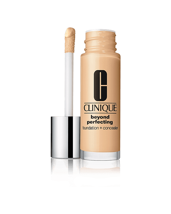 Beyond Perfecting&amp;trade; Foundation + Concealer, Couvrance parfaite, résultat naturel et tenue de 12h.