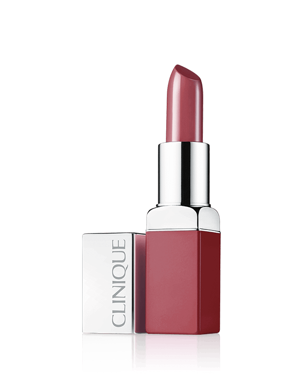 Clinique Pop™ Lip Colour and Primer, Satte Farbe plus Grundierung in einem. Hält die Lippen angenehm befeuchtet.