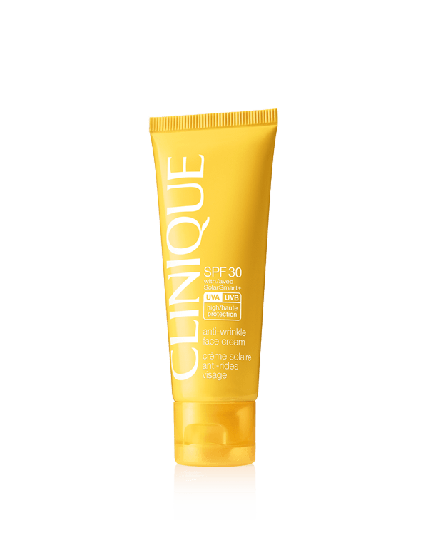 Clinique Sun - SPF 30 Anti-Wrinkle Face Cream 30ml​, Die innovative Solar-Smart-Technologie schützt die Haut vor schädigenden UV Strahlen.