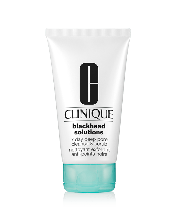 Blackhead Solutions 7 Day Deep Pore Cleanse &amp; Scrub, Die multifunktionale Formel ist Reiniger, Peeling und tiefenreinigende Maske in einem und minimiert sichtbar das Erscheinungsbild von Poren und Mitessern.